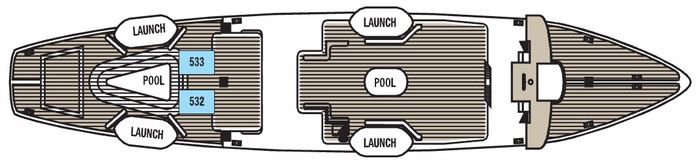 Ship Interior & Deck Plans on Star Clipper